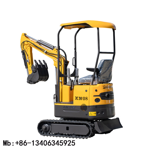 Micro excavator 0.8ton 1ton 1.2ton with bucket