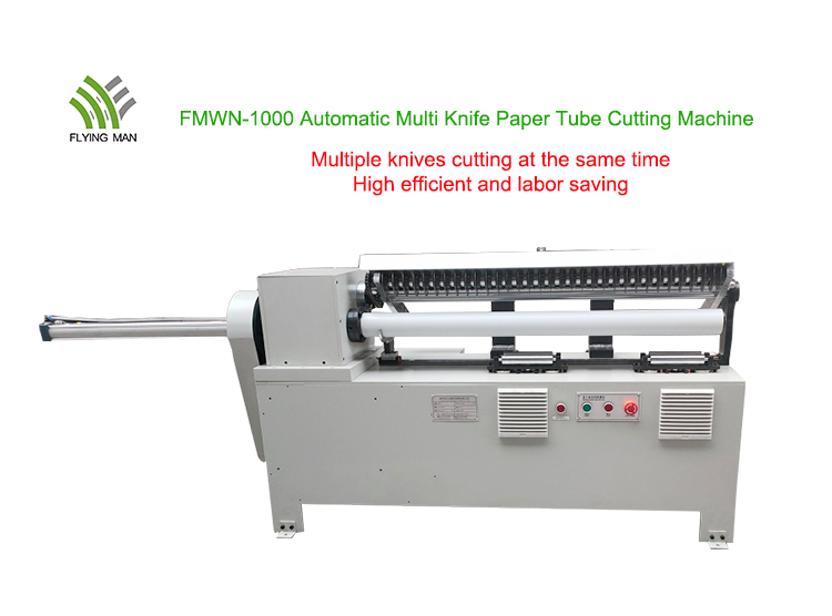 Multi Knife Paper Tube Cutting Machine