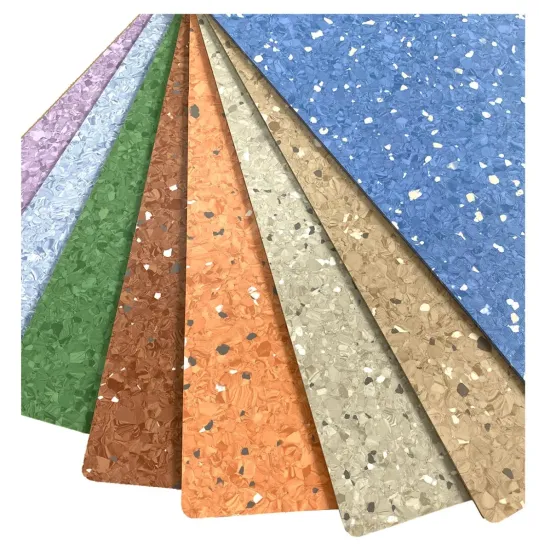 High-Quality Homogeneous PVC Flooring for Hospitals
