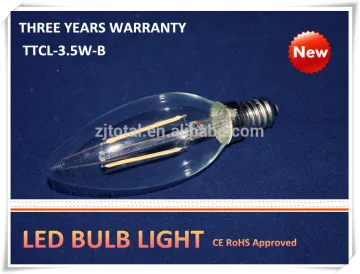 Hangzhou factory, LED Candle Light 3.5W , LED Bulbs ,Focos LED