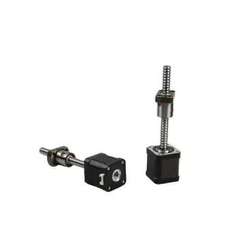 Linear Stepper Motor NEMA17 with Durable Ball Screw Shaft (Single/Double Nut)