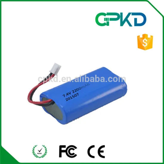 Li-Ion Type 18650 2s1p 7.4V 2200mah li-ion battery packs