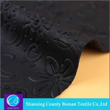 China Manufacturer Elegant Spandex embossed fabric