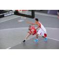 FIBA 3x3 Enlio SES entrelazando al aire libre. Tile 03