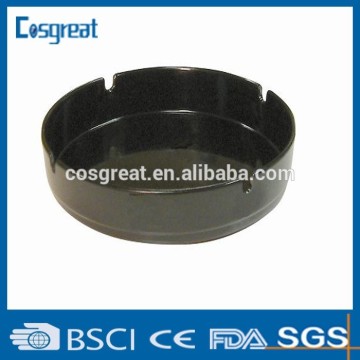 Black high quality melamine ashtray for smoke