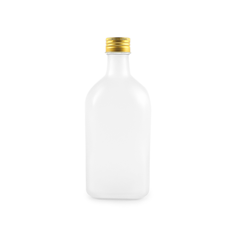 500ml Frosted Glass Beverage Bottle Jpg