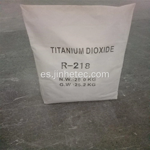 Tio2 R2180 China Dióxido de titanio de grado rutile R218 para pintura Fabricantes