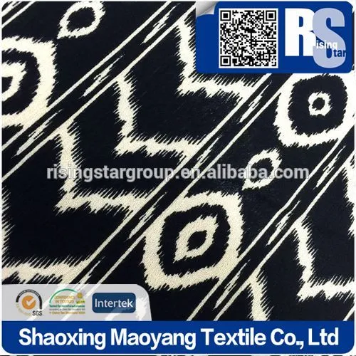 Risingstar wholesale China Factory woven rayon fabric printing