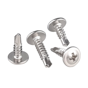 Hot Sale Zinc-Plated Cross Pan Head Drilling Screws with Tapping Screw Thread: Premium Fasteners for Your Project