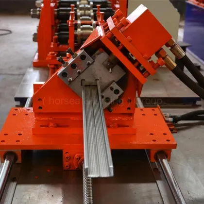 latest appearance design c u channel c/z/u purlin roll forming machine line