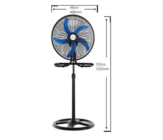 110V 18-Inch 3-in-1 Electric Floor Plastic Mechanical Air Cooling Fan - Factory Price