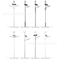 Super bright 80w wind solar hybrid street light