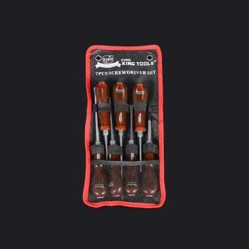 7-Piece Screwdriver Set with Soft Grip Handle