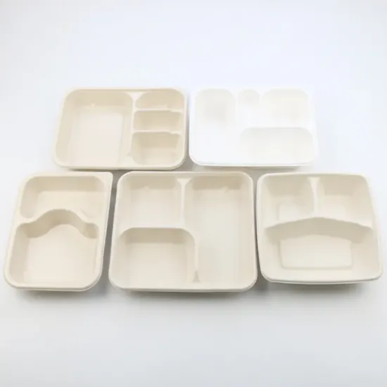 Disposable Corn Starch Food Tray Dinnerware Tableware