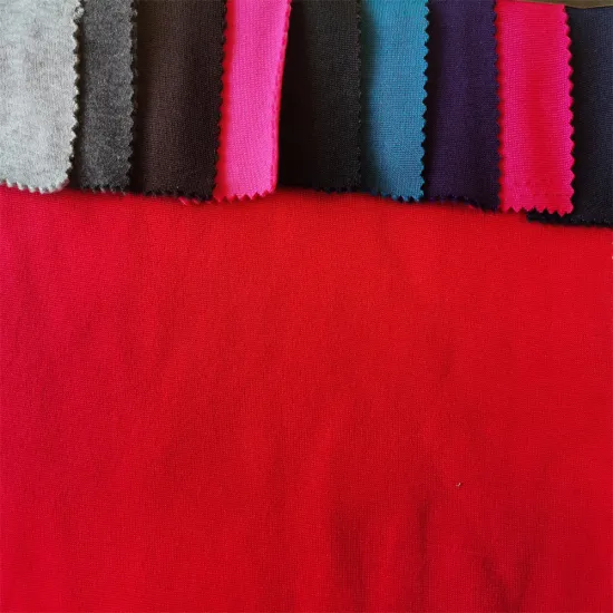 100% Polyester Red One Side Brushed Polar Fleece