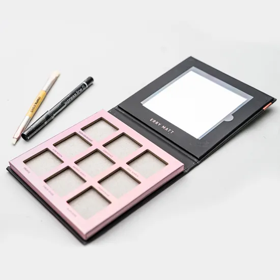 Custom Eyeshadow Palette Makeup Packaging Magnetic Gift Box