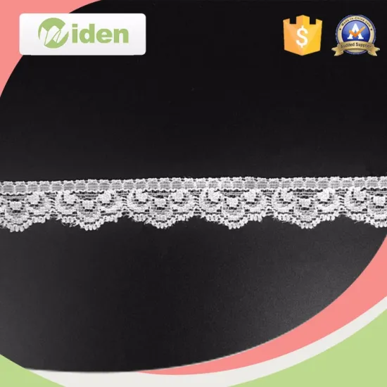 1.5 CM Stretch Swiss Voile Dry Bridal Lace Trim Kimono Lace