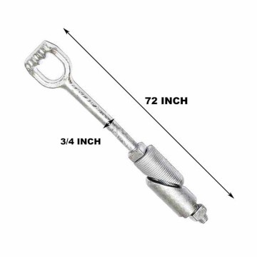 3/4&#39;&#39;x72&#39;&#39; horganyzott táguló sziklarúd
