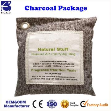 Natural Activated Bamboo Charcoal car room air freshener