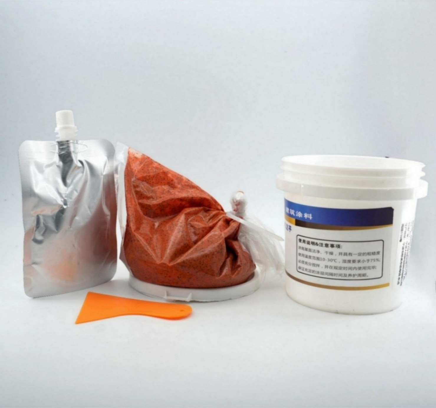 orange garage floor epoxy