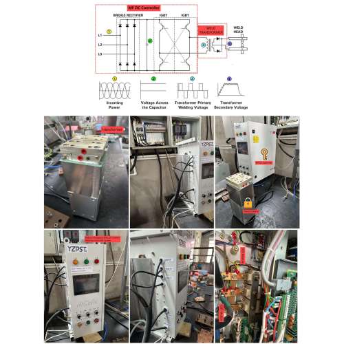 160KVA Medium Frequency Welding Transformer with Welding Diode