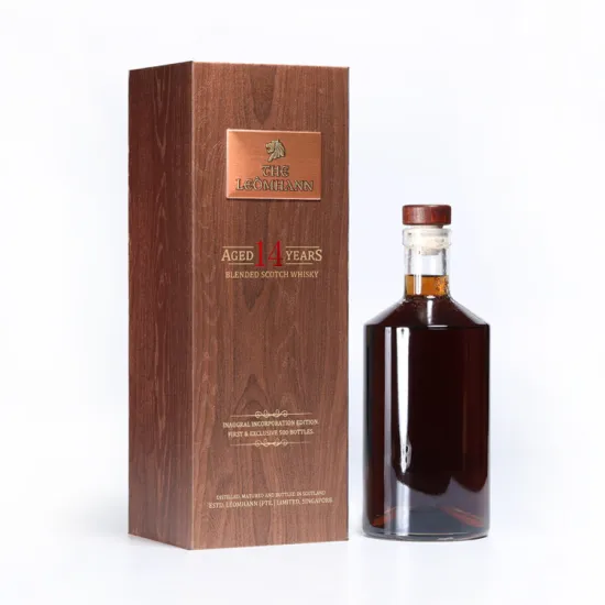 Whiskey Wood Wood Packaging Wine Box