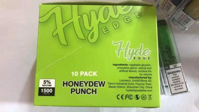 hyde vape ingredients Edge 1500 Puffs Dispoable Vape, High Quality Hyde Edge 1500 Puffs Dispoable on Choose Flavor:Custard Cookie Breakfast Tea gummy drop flum float