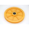59314831 Polea tensora amarilla de 200 mm para gobernadores GBP