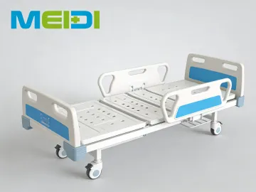 Electric Hospital Bed with Rails & Brakes