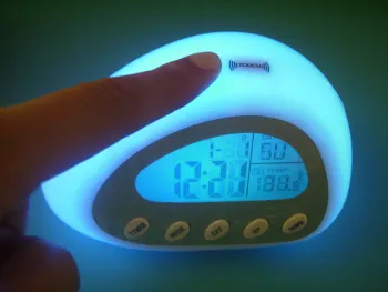 Touch Mood Light with Desk digital Clock for Kids