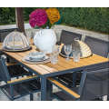 Transferred Print Alum Plastic Rectangular Outdoor Table