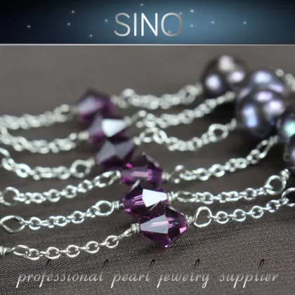 N0.5 wholesale jewelry 2015 fashion necklace pearl chinese pearl necklace freshwater pearl necklace