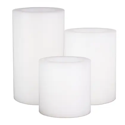 Resin White Candle Holders For Decor