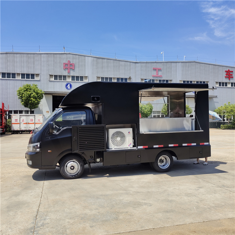 کامیون همبرگر خوشمزه برای رویدادهای غذای خیابانی