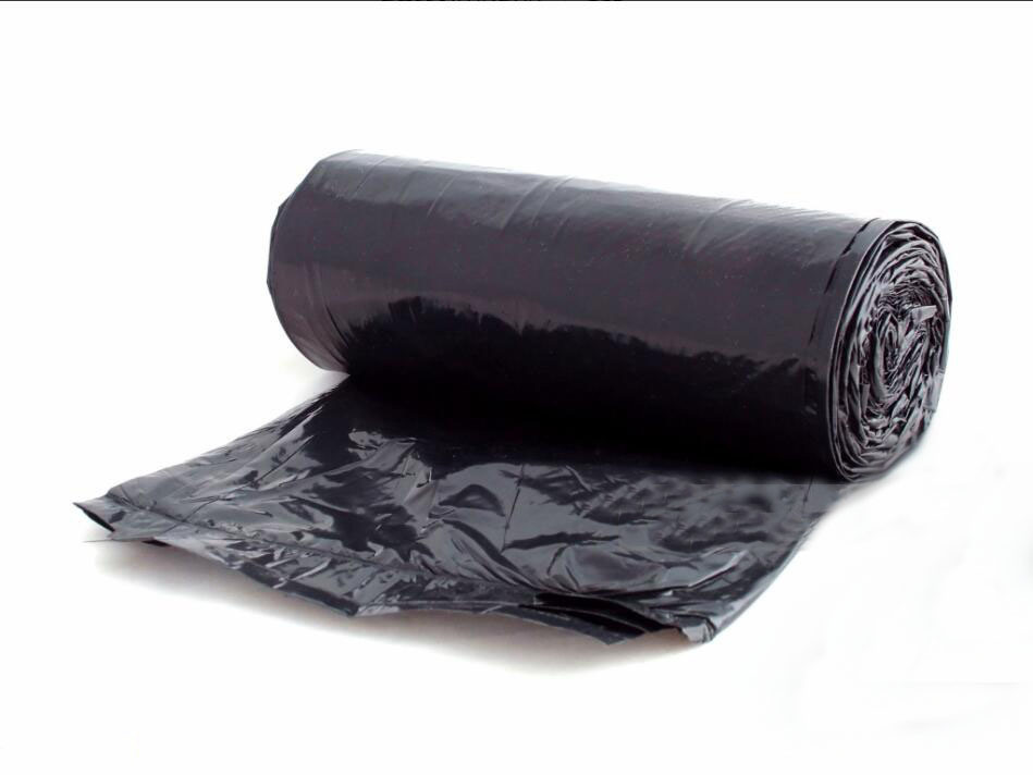 Household Necessities Oversized Flat-Mouth Plastic Bag Garbage Bag with HDPE Material