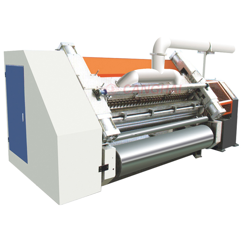 corrugated cardboard making B/E Flute single facer machine