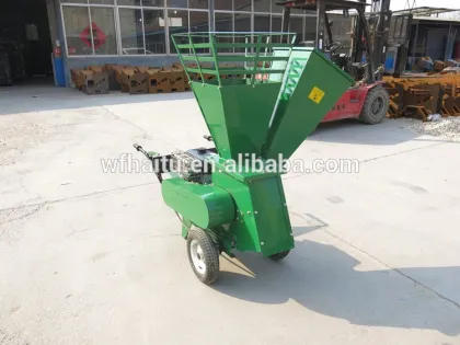 13HP Mobile Wood Chipper Shredder Chipper