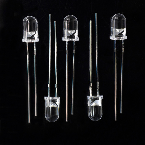 Green 5mm Through-hole LED Clear Lens Epistar Chip