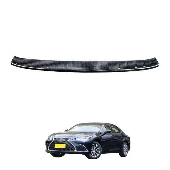 2023 Lexus ES Rear Guard - Car ABS Carbon Fiber Chrome Stainless Steel Exterior Accessories