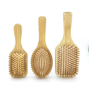 100% Natural Bamboo Wooden Hair Brushes for Women - SYNTETH OEM