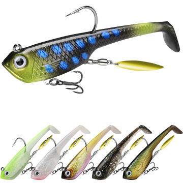 Leurre d'anguille molle de haute qualité 11,5 g / 6,5 cm pour la pêche