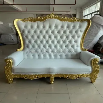 Wholesale Classic Baroque Wedding Banquet Hotel Cheap King Throne Chairs
