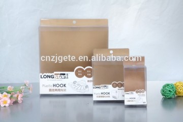 Custom Made Kraft Paper PVC Clear Window Packaging Box