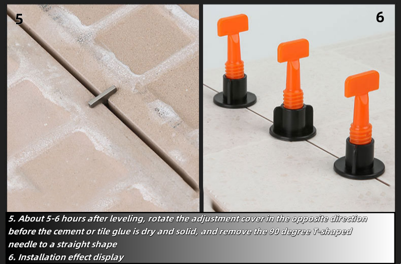 Thickened tile screed (11)