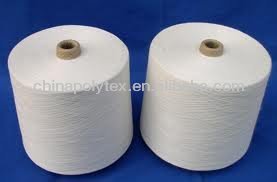 30S/1 close virgin polyester spun yarn