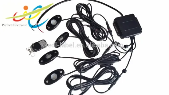 9W RGB Led Rock Lights Waterproof Off Road LED Rock Light Kit - 8 Pods LED Rock Lights For Off Road