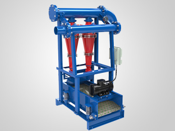 Mud Desander Oil drilling mud solids control