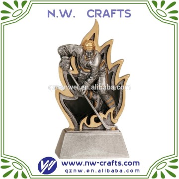 Resin trophy ice hockey