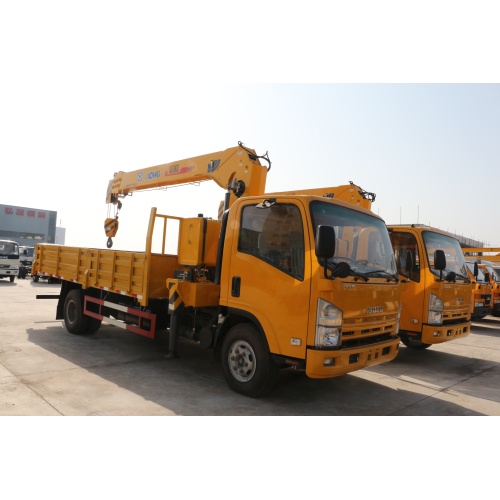 Isuzu Euro 5 Camina de elevación Montada 8t Crane
