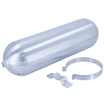 5 Gallon Seamless 4 Port 1/4 Nu Aluminum Air Suspension Tank